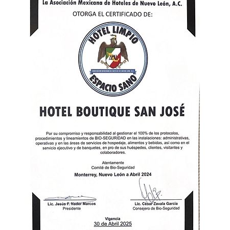 San Jose Suites Boutique Линарес Экстерьер фото